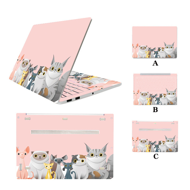 3M Laptop Stickers Decal Cover Matte Body Skin Guard for HP for Asus for Huawei for Dell for Lenovo Keyboard Stickers 3m