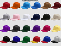 Gorra de Béisbol Vintage Personalizada al por Mayor con 5 Paneles Planos, Regalo Corporativo, Logotipo de Marca, Impresión por Transferencia de Calor, Bordado 3D, Hebilla Metálica Estilo Hip Hop