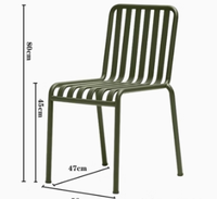 Ensemble de tables et de chaises de salle à manger en plein air pour restaurant moderne avec bois et cuir pour hôtels, cafés, écoles