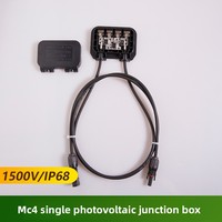 Boîtier de jonction solaire photovoltaïque personnalisé non standard, étanche, pour panneau, unité unique, pour fusible 30A, courant nominal