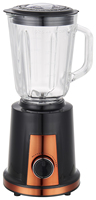 Mixeur multifonction 3 en 1 en acier inoxydable pour hôtel et maison avec moteur 800W, presse-agrumes, mixeur pour smoothies, hachoir et moulin
