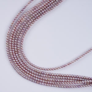 Promotion for 3-4mm Flat Natural Freshwater Pearl White Color Loose Pearl <b>String</b> for DIY Necklace & <b>Bracelet</b> Wholesale - Product Image 5