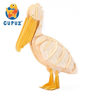 <span class=keywords><strong>3D</strong></span> bồ nông tự làm giấy Câu Đố mô hình thân thiện với môi chim xây dựng nghệ thuật Kit và thủ công Bộ dụng cụ cho món quà lưu niệm & văn phòng phẩm & đồ chơi cửa hàng - Product Image 6