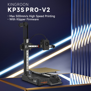 Impresora 3D Kingroon <span class=keywords><strong>Kp3s</strong></span> Pro V2 de Alta Velocidad con Firmware Klipper, Nivelación Automática, Impresora Educativa - Product Image 6