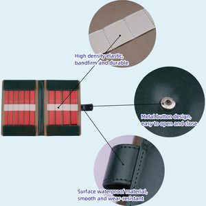 Agujas de Tejer de Aluminio de Doble Punta para Principiantes, 7.9 Pulgadas, 2.5MM-6MM, Rojas, de Metal Liso para Tejer - Product Image 4