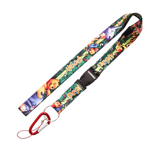 Customizable Nylon Fabric Lanyard with Dog Hook & ID Card Holder-Washable