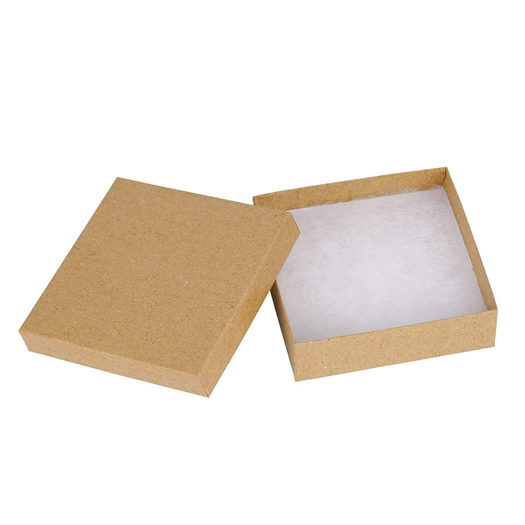 Cheap Solid Color FSC Enviro<i></i>nmentally Friendly Cardboard Kraft Paper Packaging Gift Box