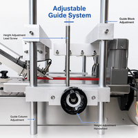 Machine de capsulage automatique en ligne pour bocaux et bouteilles ronds