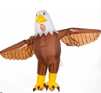 Costumes gonflables de mascotte de dessin animé mignons, grandes figurines gonflables pour l'affichage dans les centres commerciaux