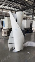Éolienne Résidentielle à Axe Vertical 1KW 2KW 5KW, Générateur Éolien Solaire Hybride pour Maison et Ferme, Système Énergétique Autonome