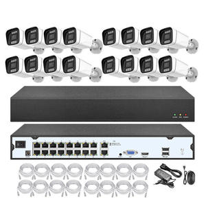 Kit <span class=keywords><strong>de</strong></span> caméra IP PoE 16 canaux 4.0MP avec vision nocturne couleur, audio bidirectionnel, application mobile Xmeye, sécurité réseau, capturez <span class=keywords><strong>les</strong></span> <span class=keywords><strong>voleurs</strong></span> - Product Image 1