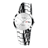 Montre automatique de luxe pour homme 2026, boîtier tonneau en fibre de carbone, bracelet en caoutchouc, plaqué or rose, lunette entièrement sertie de diamants, cadran squelette panda, étanche