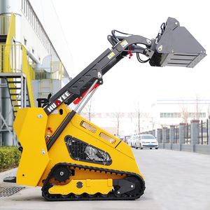 Hy680 Schranklader Fabrikant Van Multifunctionele Minicargador Grondverzetmachines Mini-Slipstuurlader Met Vrachtwagen - Product Image 5