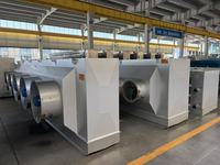 Refroidisseur d'air à décharge latérale monté au plafond, à haute efficacité énergétique, en acier galvanisé, pour l'industrie du miel et les applications de stockage frigorifique