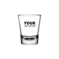Verre à shot coréen fantaisie amusant avec design personnalisé et slogans humoristiques, capacité 1-2oz, vente en gros