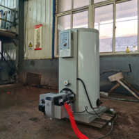 Chauffe-eau portable à eau chaude, 100000Kcal, petit flacon d'huile de déchets, chaudière à eau