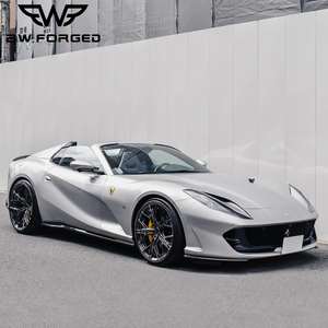 Jantes en alliage forgé pour <span class=keywords><strong>Ferrari</strong></span> 812 GTS Super 19-20 pouces 5x112 5x120 rayons en aluminium 35mm 100mm Hyper Black Aftermarket <span class=keywords><strong>4x4</strong></span> - Product Image 4