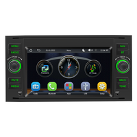 Reproductor MP5 para Auto con Pantalla de 7 Pulgadas, 4 Núcleos, Carplay Inalámbrico, Android Auto, Radio FM, Bluetooth, para Ford Transit, Radio de Auto de 2 Din