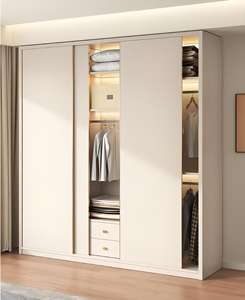 Modern Style Bedroom Furniture Closet <b>Mirror</b> <b>Wardrobe</b> Factory Direct Sales - Product Image 2