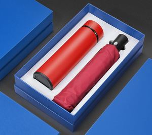 Company Annual Meeting Accompanying Heat Preservation Constant Temperature Cup Umbrella Custom Logo Business <b>Gift</b> <b>Set</b> - Product Image 3
