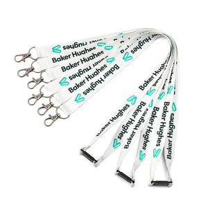Lanières personnalisées en RPET avec logo, sublimation, écologiques, durables, en polyester, pour badges d'identification, cartes de travail, événements, cadeaux - Product Image 1