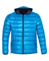Jaket Puffer CONMR Hangat dan Ringan dengan Tudung untuk Pria dan Wanita, Tahan Angin dan Penutup Ritsleting