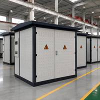 Unité de transformateur compacte extérieure de type boîtier préfabriqué conforme à la norme IEC 11kV 33kV pour l'alimentation des projets industriels