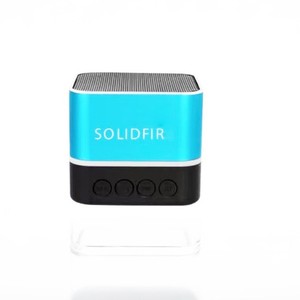 Altavoz Portátil Solidfir Mini de 5-10W con Batería Recargable, Diseño Cuadrado y Ranura para Tarjeta - Product Image 1