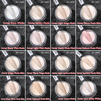 Fournitures pour ongles : Poudre acrylique rose naturelle en gros, logo personnalisé, poudre acrylique transparente pour ongles, extension et sculpture 3D