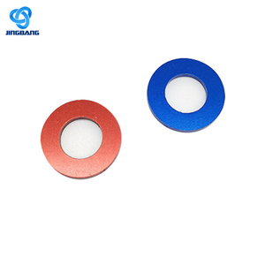 Rondelle phénolique colorée pour déchets, finition fer à cheval, Laerge M6, en élastomère, avec anneau de fixation, Rvs, rondelle biseautée, rondelle abondamment utilisée, rondelle - Product Image 2