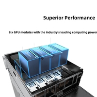 Serveur en rack XFusion FusionServer G8600 V7 8U, Xeon, virtualisation d'entreprise, stable, fiable, mise en réseau intelligente