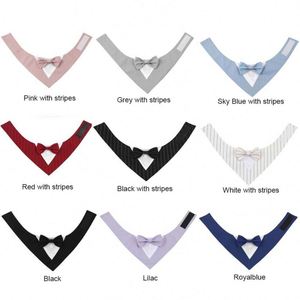ZH NR-218 Bavoirs triangulaires multifonctionnels pour animaux de compagnie, en coton de haute qualité, multicolores, sportifs et décontractés, unisexes, pour la salive des chiens - Product Image 6