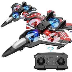 Avión de Combate RC 2.4G con Cámara, Avión de Control Remoto de Espuma EPP para Principiantes, Quadcopter de Vuelo Estacionario Estable, Juguete para Adolescentes - Product Image 1