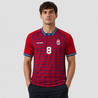 Vente en gros de maillots de football rétro 23/24 pour jeunes et adultes, vêtements de football surdimensionnés, maillot de football vintage personnalisé