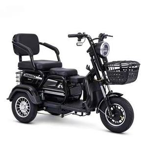 Scooter à 3 roues pour adultes, <span class=keywords><strong>1000W</strong></span> 60V, puissant, petit tricycle électrique familial pour personnes âgées, enfants, hommes, femmes, rouge, vert - Product Image 1
