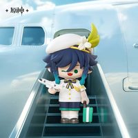 Authentique POPMART Genshin Impact Dress up Dreams Series Pvc Blind Box Merchandise