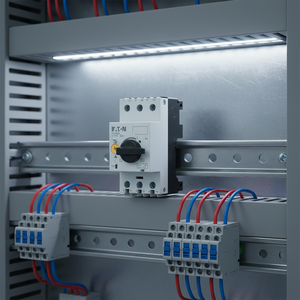 Interruptor de Protección de Motor <span class=keywords><strong>EATON</strong></span> <span class=keywords><strong>PKZM0</strong></span>-<span class=keywords><strong>10</strong></span> 1A para Motores de 5KW y Paneles de Distribución - Product Image 4