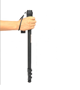 Trípode de monopié de aleación de aluminio de 4 secciones portátil ligero Soporte de hasta 67 pulgadas con pies cómodos para disparar en cámara - Product Image 2