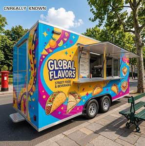Camión de Comida Comercial Estándar Europeo para Café, Remolque de Helados con Certificación VIN - Product Image 3