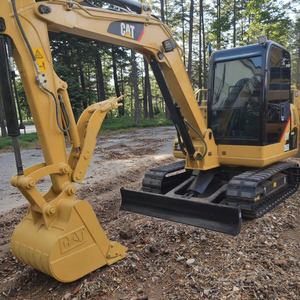 Alta Performance Usado Cat 305.5ECR 306D 307E 308E 5 ton 6 ton <span class=keywords><strong>8</strong></span> ton Mini Escavadeira com Almofadas De Borracha - Product Image 1