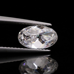 ขายส่ง IGI สำหรับ GIA ได้รับการรับรอง1-10ct ห้องปฏิบัติการตัดรูปไข่สร้างเพชรสีขาว VVS เครื่องประดับที่ดูใสและมีเพชรปลูกในห้องปฏิบัติการ CVD - Product Image 2