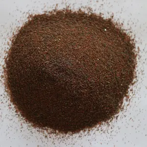 Hochwertiger Naturgarnet-Sand für nasses und trockenes Spritzen abrasiver Garnet-Sand Spritzen 20 30 40 60 80 Netz