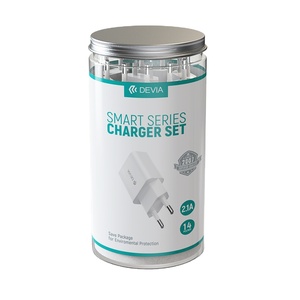 Devia 5V 2,1 <span class=keywords><strong>A</strong></span> EU Typ 14pcs in 1 topf Handy usb ladegerät adapter Set cargadores portatiles cargador - Product Image 1