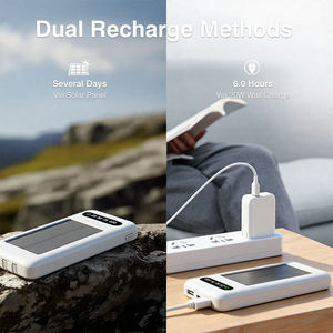 Batterie externe <span class=keywords><strong>solaire</strong></span> grande capacité 80000 mAh pour <span class=keywords><strong>iPhone</strong></span>, <span class=keywords><strong>chargeur</strong></span> portable 60000 mAh 50000 mAh 40000 mAh 30000 mAh 20000 mAh personnalisable - Product Image 5