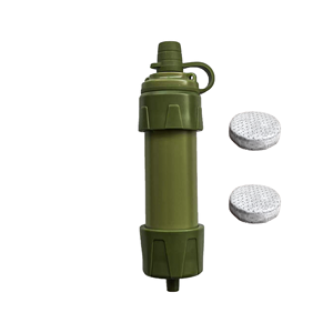 Sedotan Pemurni Air Portabel untuk Luar Ruangan, Filter Darurat untuk Pemurnian Air, Sedotan Filter Air untuk Bertahan Hidup dengan Karbon Aktif - Product Image 2