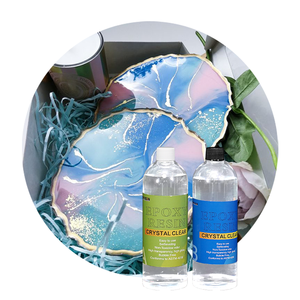Aucune <span class=keywords><strong>résine</strong></span> époxyde protégée UV sûre de nourriture de BPA pour le rapport facile en bois époxyde de <span class=keywords><strong>résine</strong></span> d'art 1:1 Kit résistant UV resina epoxica a y b - Product Image 2