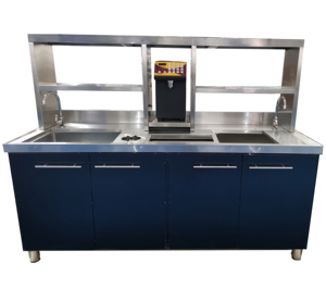 In Acciaio Inox <span class=keywords><strong>Bar</strong></span> Acqua Tè Al Latte Piano di Lavoro <span class=keywords><strong>Bar</strong></span> <span class=keywords><strong>Attrezzature</strong></span> - Product Image 1