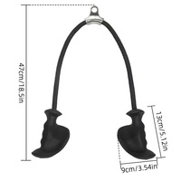 Corde de tirage pour triceps de qualité professionnelle pour la musculation en salle de sport