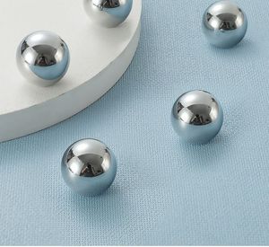 Glänzender Chrom-Schubladengriff im französischen Stil, luxuriöser Kugelgriff für amerikanische Schranktüren, Kupfergriff für Kleiderschränke - Product Image 5