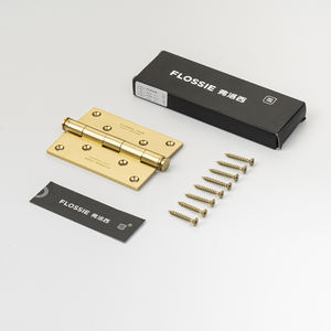 Металлическая латунная угловая пружинная петля для окон и дверей, скрытая, толщина 4 мм, угол открывания <span class=keywords><strong>180</strong></span> градусов, простая установка - Product Image 3